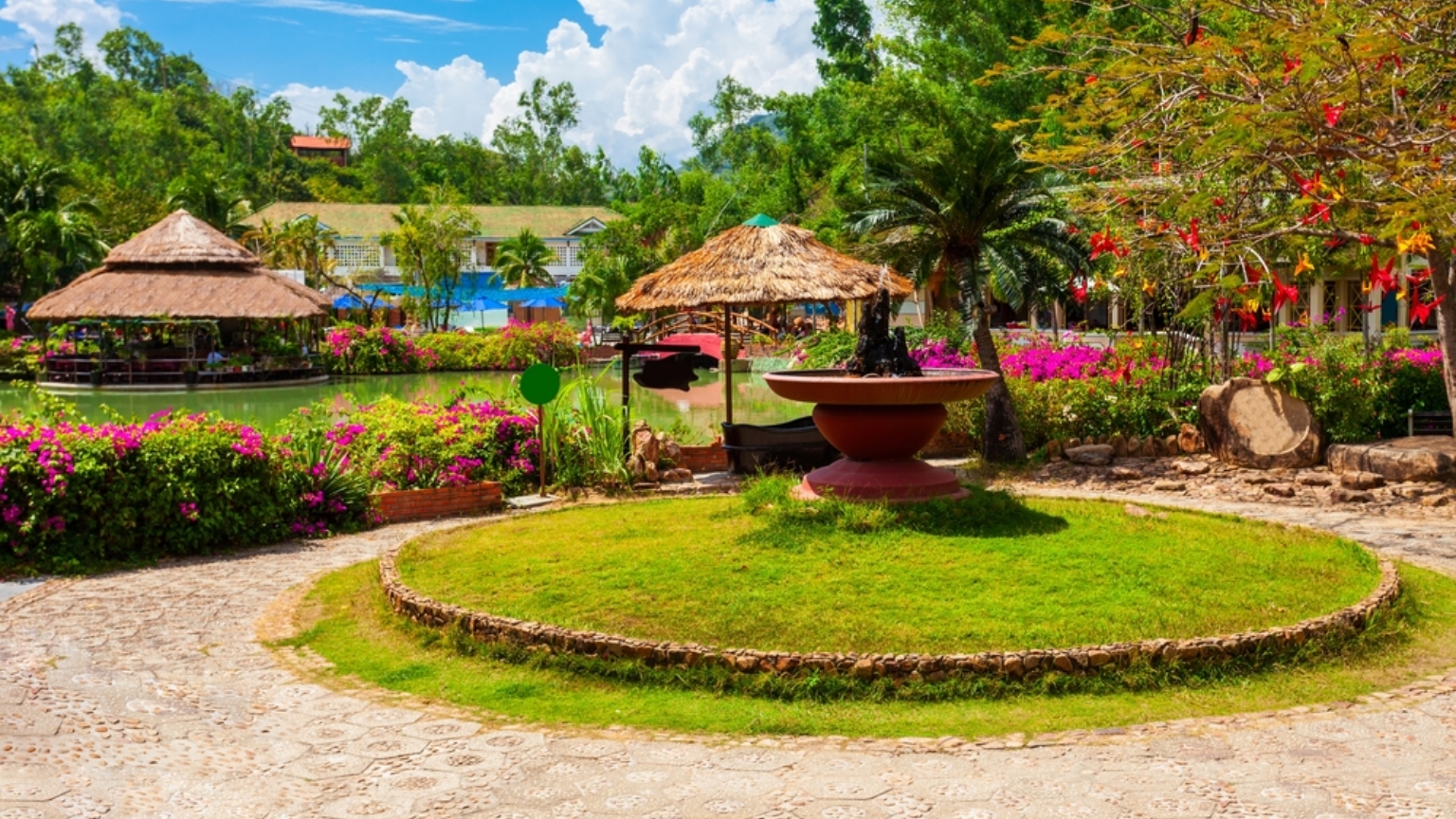 Thap Ba Hot Springs and Mud Baths