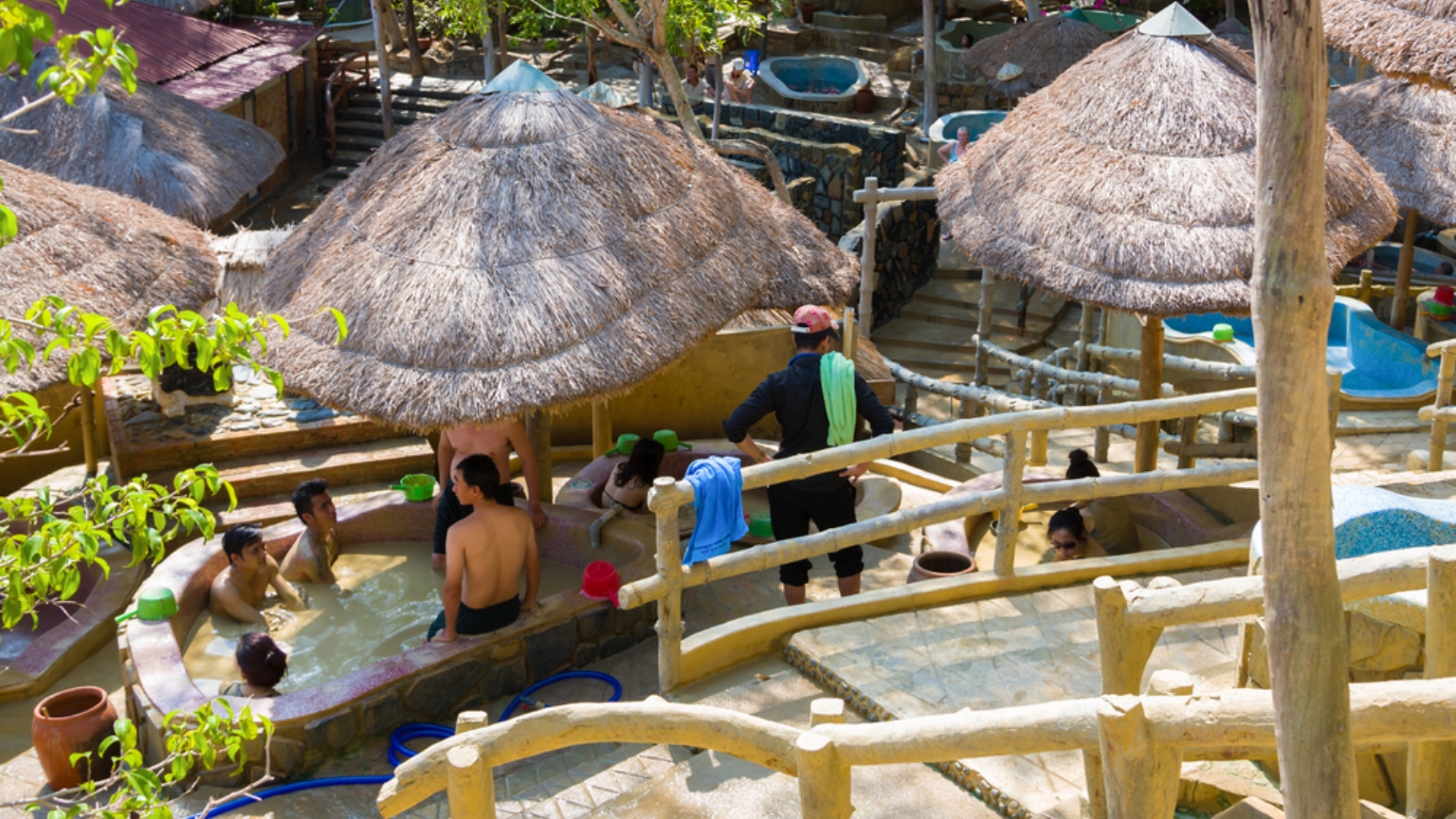 Thap Ba Hot Springs and Mud Baths