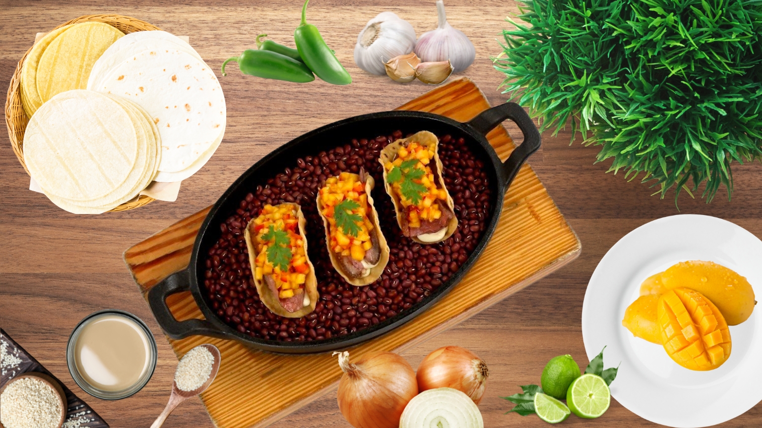 Cách thực hiện món tacos vịt