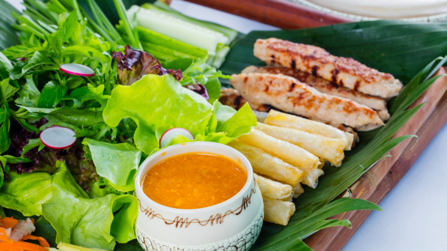 What to eat in Nha Trang? Nem Nướng Nha Trang (Grilled Pork Skewers)